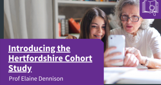 Introducing the Hertfordshire Cohort Study – Prof Elaine Dennison image