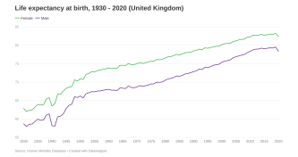 Life expectancy at birth image