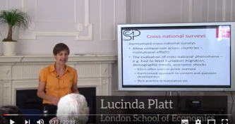 Longitudinal Methodology Series VIII – Prof Lucinda Platt image