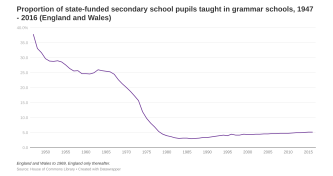 State-funded grammar school pupils image