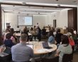 Delegates at the LCN conference listen to Dr Sarah Bunn's keynote
