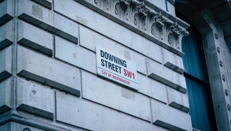 Downing Street sign